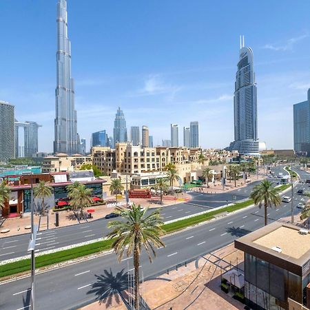 Ultra Luxury Downtown - Full Burj Khalifa View - 5 Min Walk To Dubai Mall! Exteriör bild