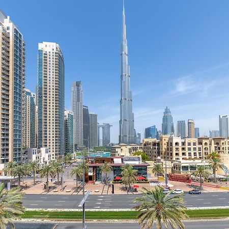 Ultra Luxury Downtown - Full Burj Khalifa View - 5 Min Walk To Dubai Mall! Exteriör bild
