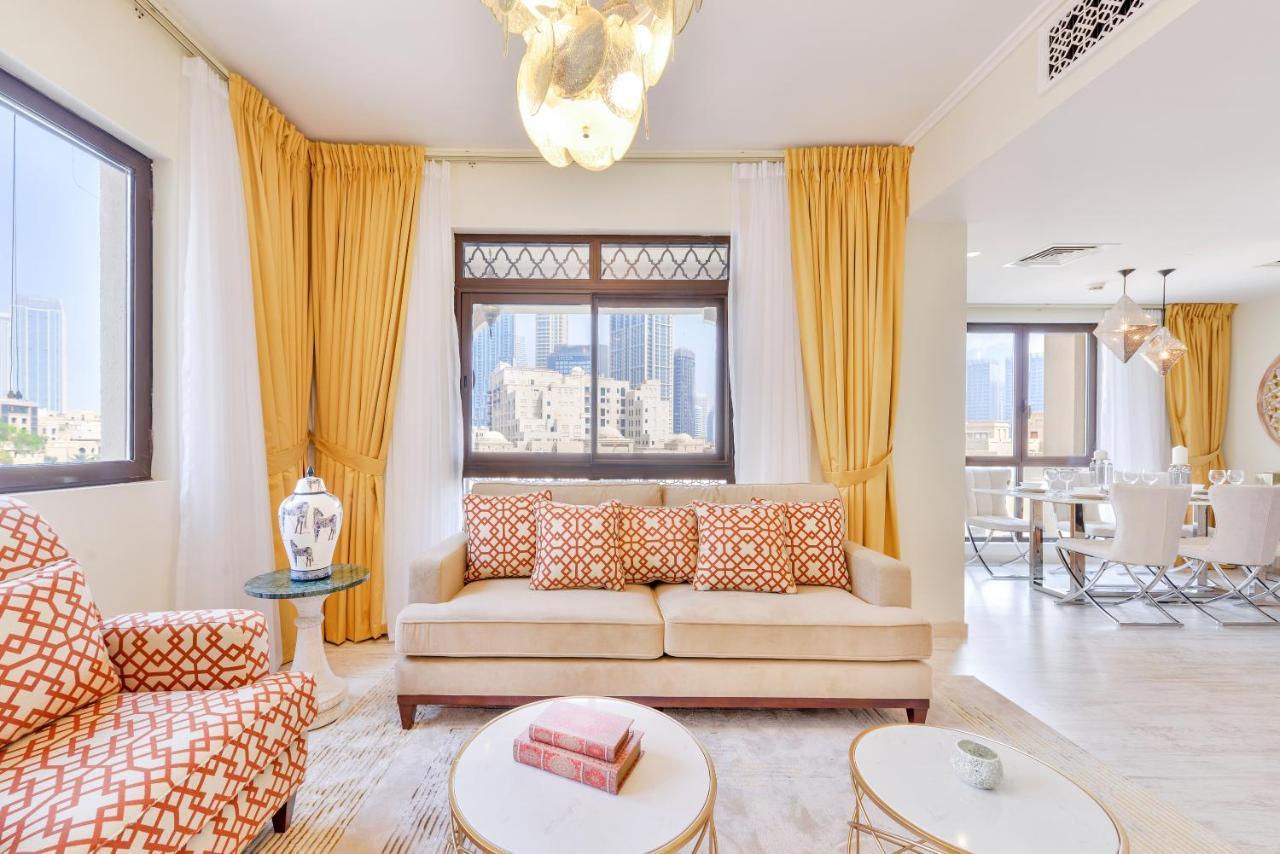 Ultra Luxury Downtown - Full Burj Khalifa View - 5 Min Walk To Dubai Mall! Exteriör bild
