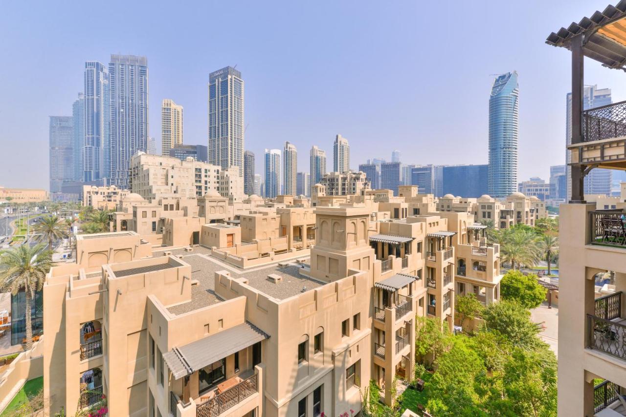 Ultra Luxury Downtown - Full Burj Khalifa View - 5 Min Walk To Dubai Mall! Exteriör bild