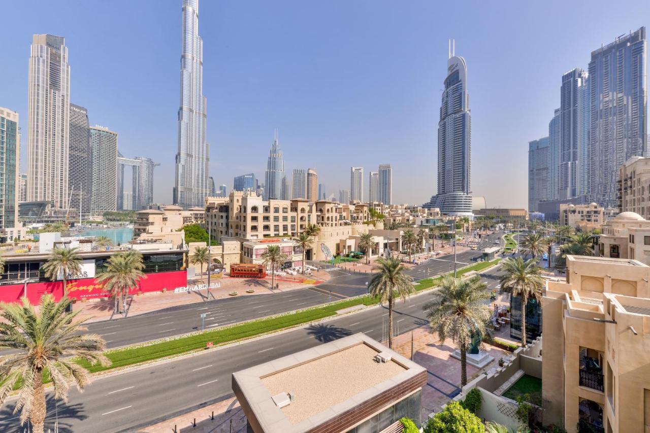 Ultra Luxury Downtown - Full Burj Khalifa View - 5 Min Walk To Dubai Mall! Exteriör bild