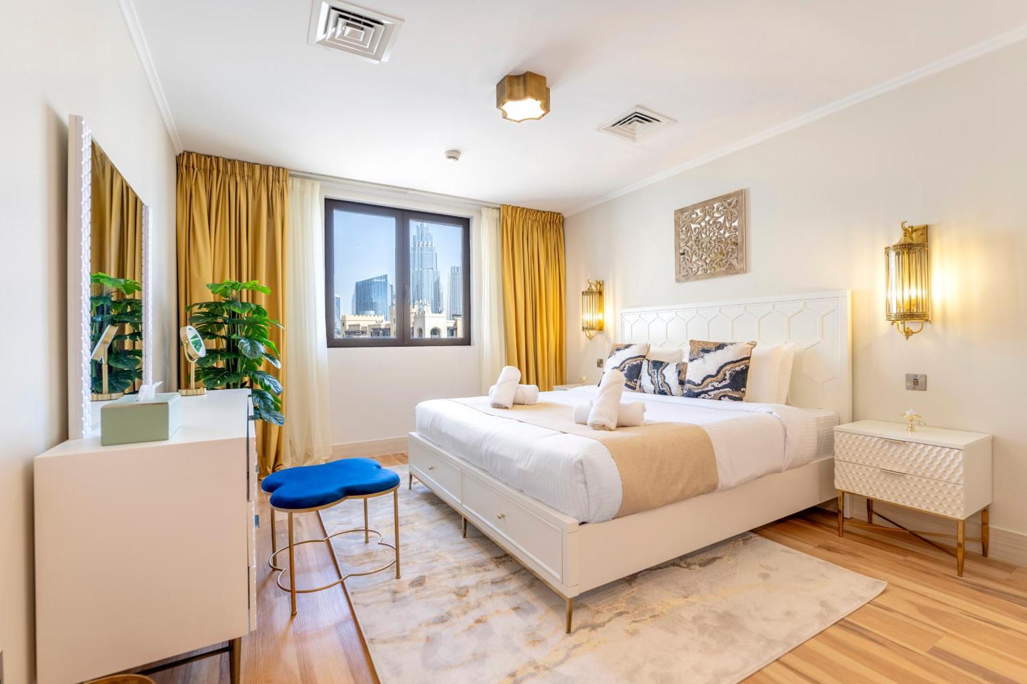 Ultra Luxury Downtown - Full Burj Khalifa View - 5 Min Walk To Dubai Mall! Exteriör bild